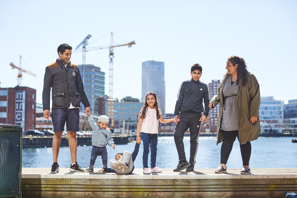 Empowering portraits in urban environment demonstrating ethnicity for the municipality city of Malmö in Sweden. Photographer Paulina Westerlind.