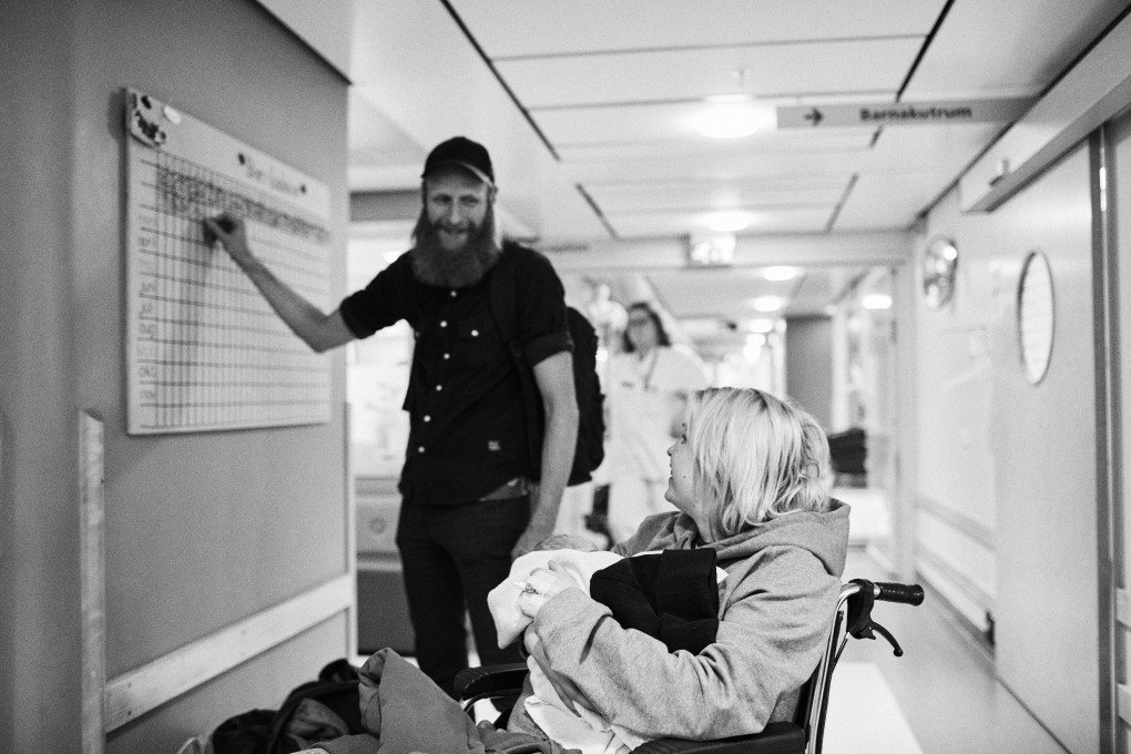 Paulina Westerlind är Sveriges Kommuner och Landstings fotograf i deras satsning på kvinnors hälsa inom förlossningsvården