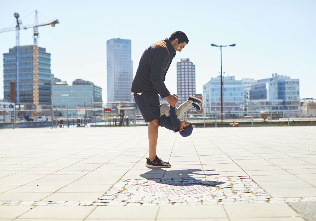 Empowering portraits in urban environment demonstrating ethnicity for the municipality city of Malmö in Sweden. Photographer Paulina Westerlind.