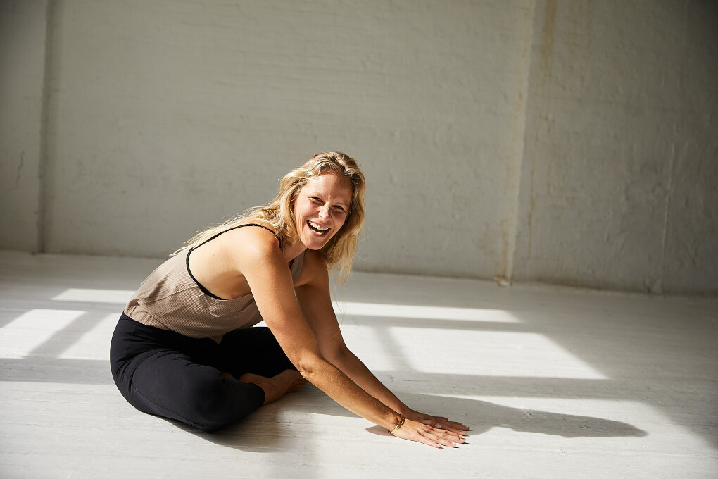 The Practice yoga porträtt av Paulina Westerlind 