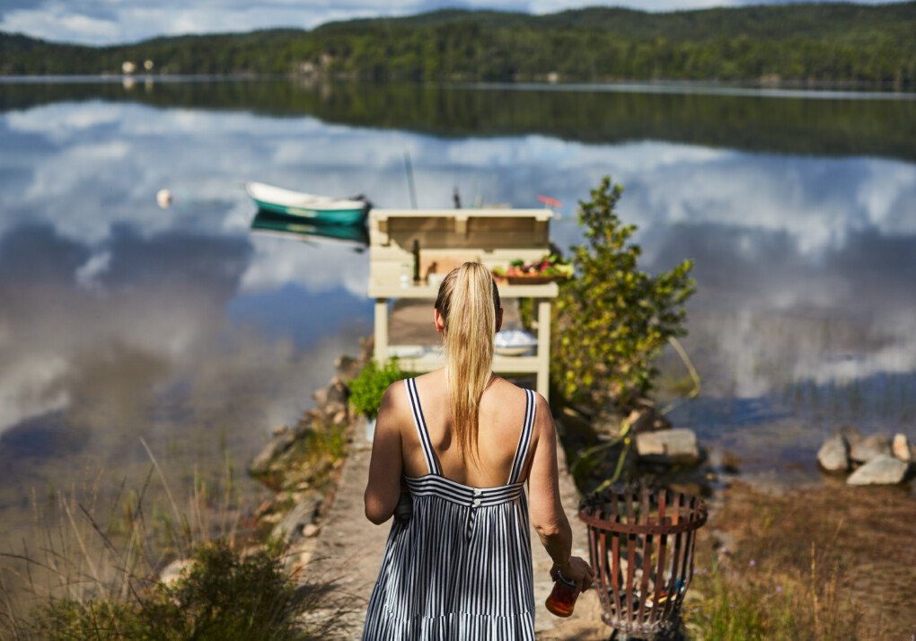 Lakeside cooking in Sweden with Camilla Ahlqvist